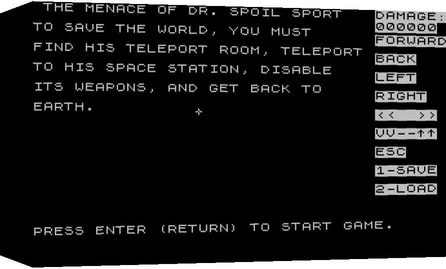 Menace of Dr. Spoil Sport — box-3D (WOR)