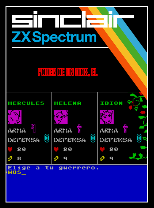 Poder De Un Dios, El box art