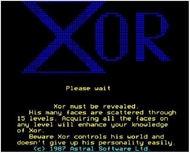 Xor — sstitle (EU)
