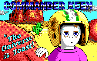Commander Keen 8 - Dead In The Desert box art