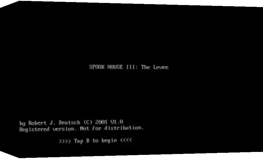 Spook House III : The Levee — box-3D (WOR)