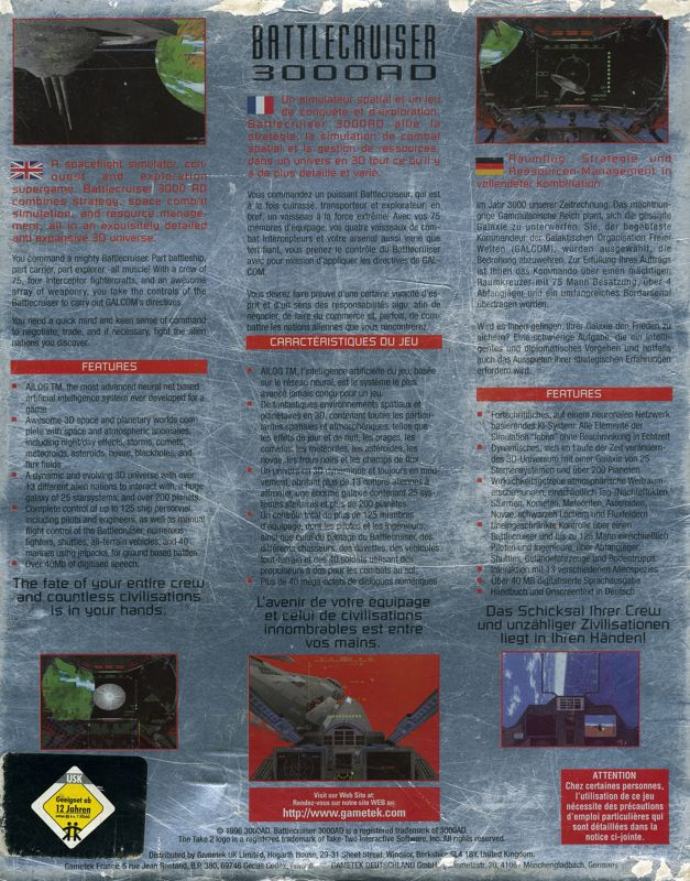 Battlecruiser 3000AD — box-2D-back (EU)