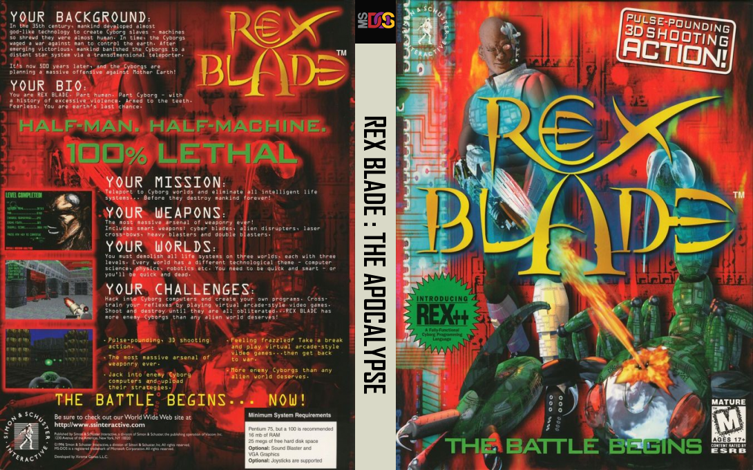 Rex Blade - The Apocalypse — box-texture (US)