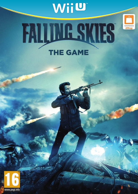 Falling Skies - The Game — box-2D (EU)