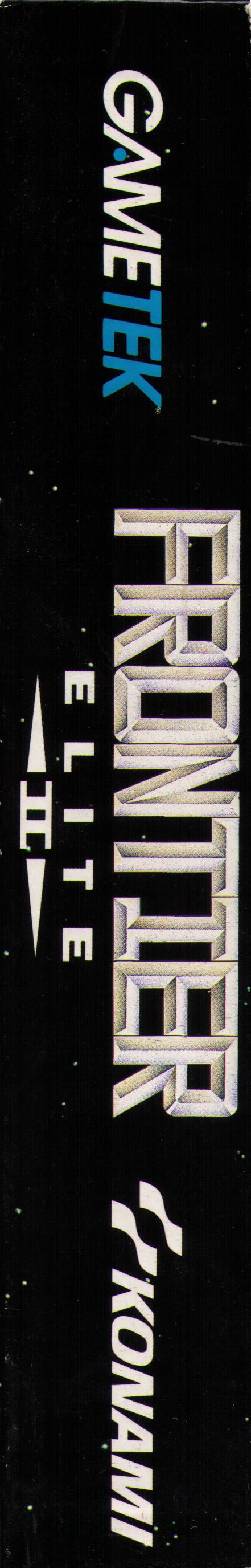 Frontier - Elite II — box-2D-side (EU)
