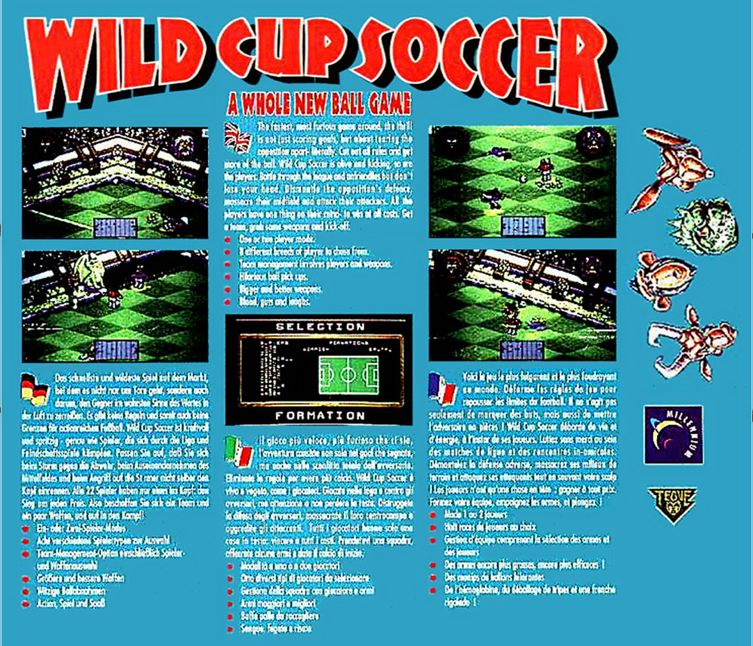 Wild Cup Soccer — box-2D-back (WOR)