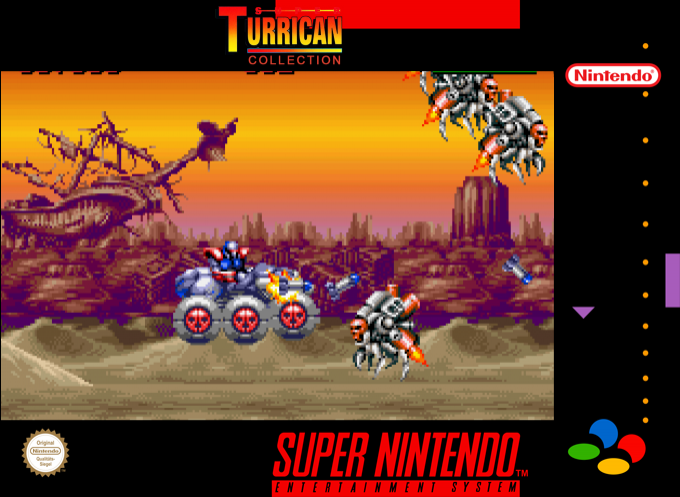 Super Turrican Collection — box-2D (SS)