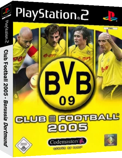 Club Football 2005 - Borussia Dortmund — box-3D (DE)