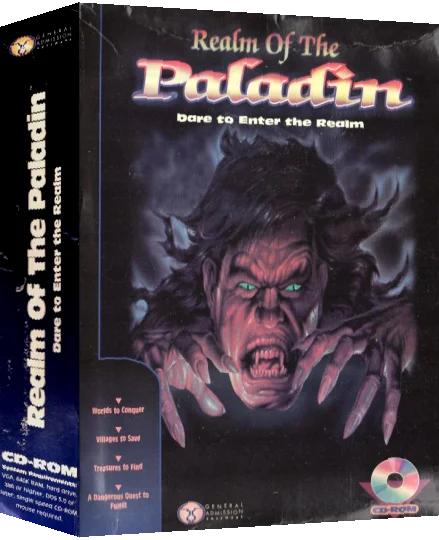 Realm of the Paladin Deceptions Plague — box-3D (US)