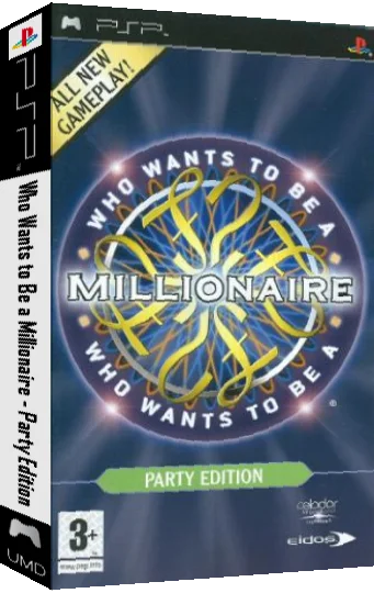 Who Wants to Be a Millionaire - Party Edition — box-3D (EU)