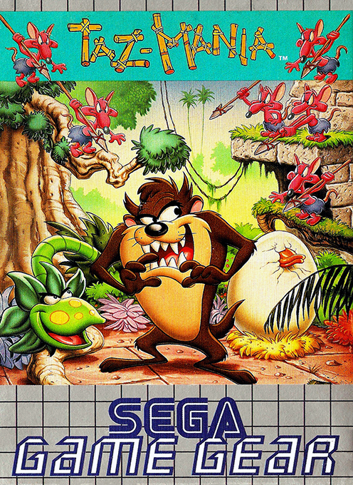 Taz-mania — box-2D (EU)