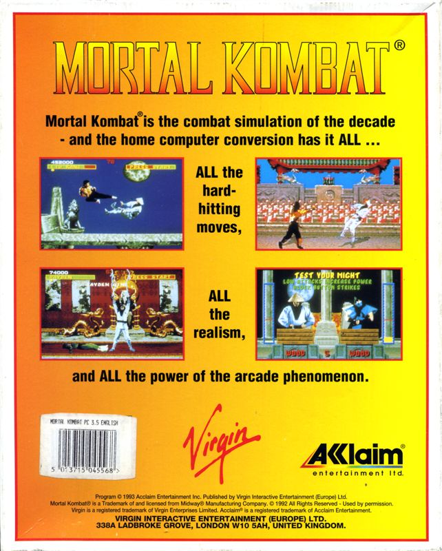 Mortal Kombat — box-2D-back (EU)