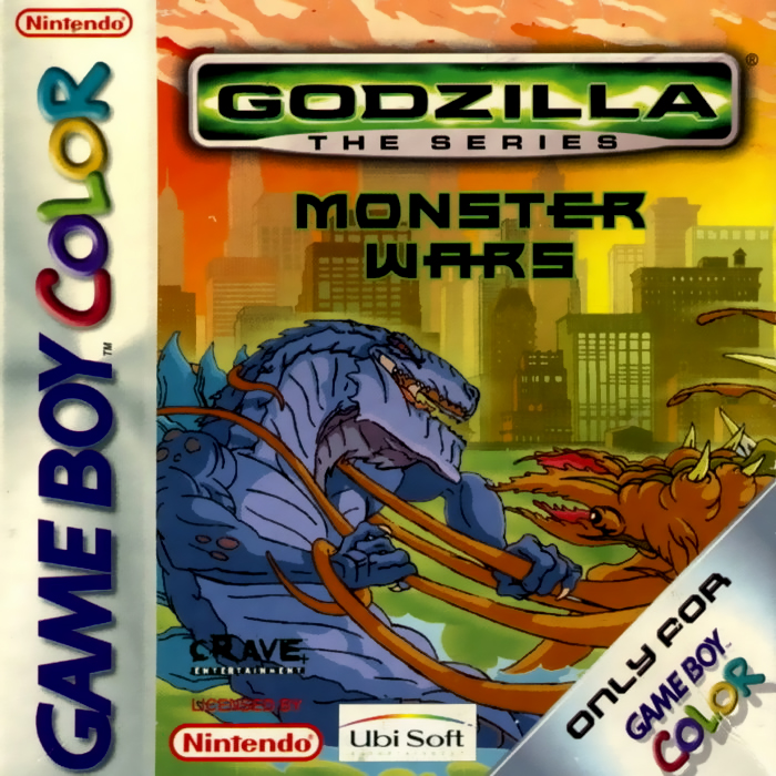 Godzilla : The Series, Monster Wars — box-2D (EU)