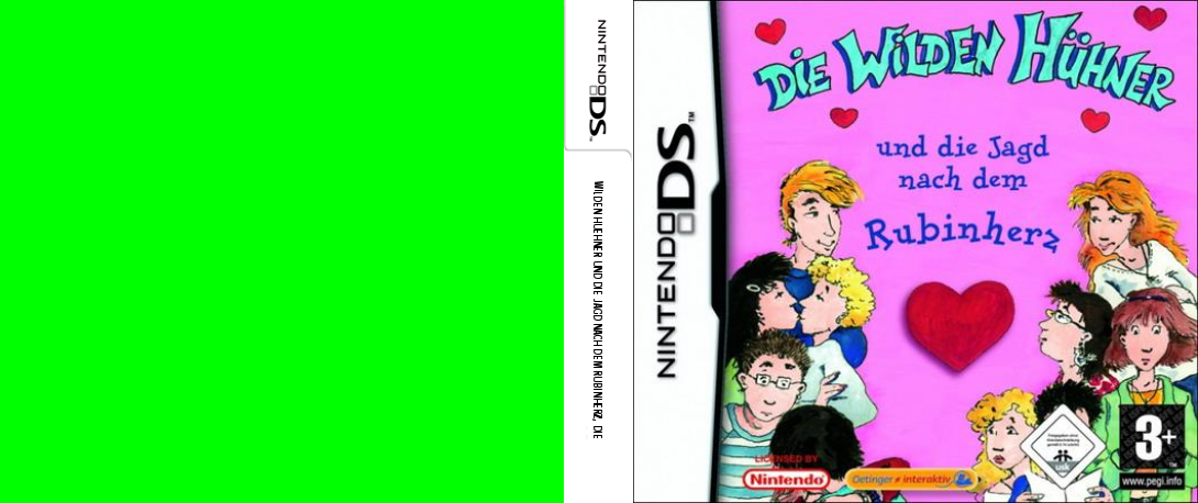 Wilden Huehner und die Jagd nach dem Rubinherz, Die — box-texture (EU)