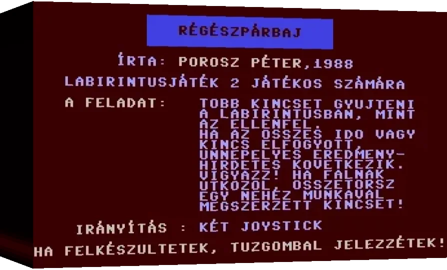 Regeszparbaj — box-3D (WOR)