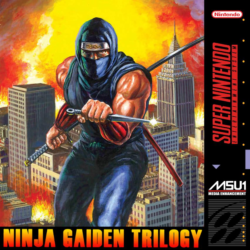 Ninja Gaiden Trilogy box art