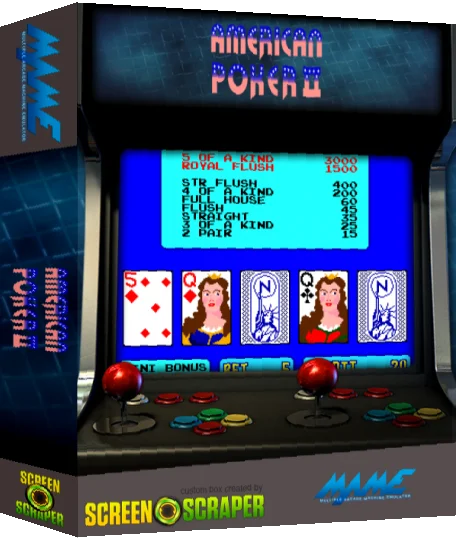 American Poker 2 — box-3D (SS)