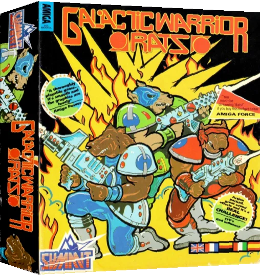 Galactic Warrior Rats — box-3D (EU)