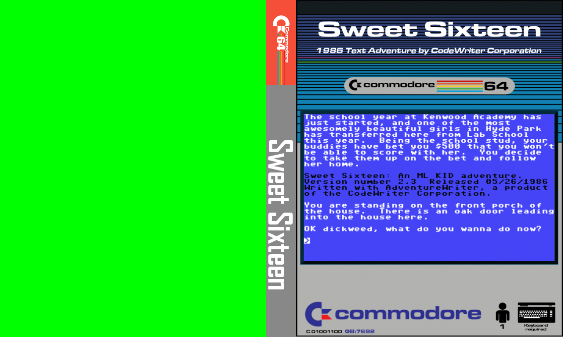 Sweet Sixteen — box-texture (CUS)