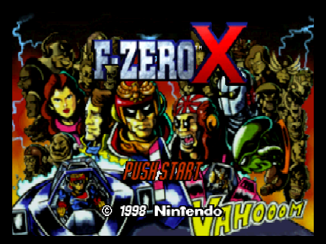 F-Zero X — sstitle (WOR)