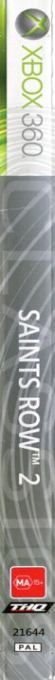 Saints Row 2 — box-2D-side (AU)