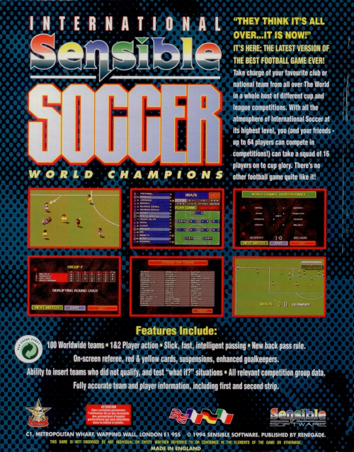 Sensible Soccer - International Edition — box-2D-back (EU)