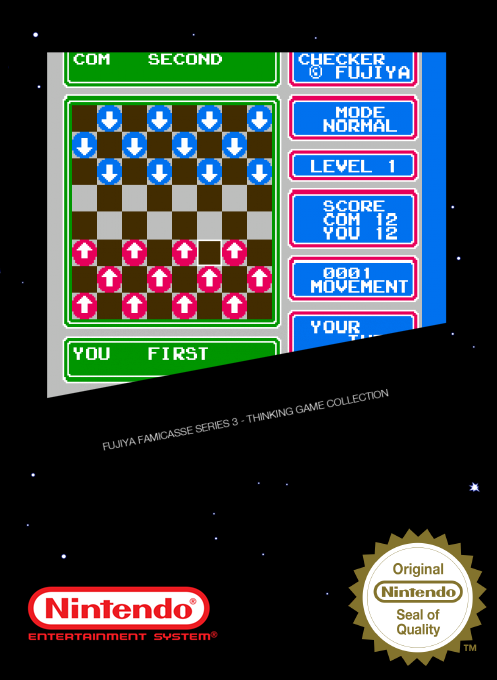 Fujiya Famicasse Series 3 - Thinking Game Collection box art