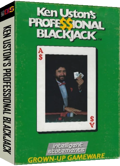 Ken Uston's Professional Blackjack — box-3D (US)