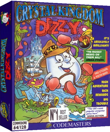 Crystal Kingdom Dizzy — box-3D (EU)