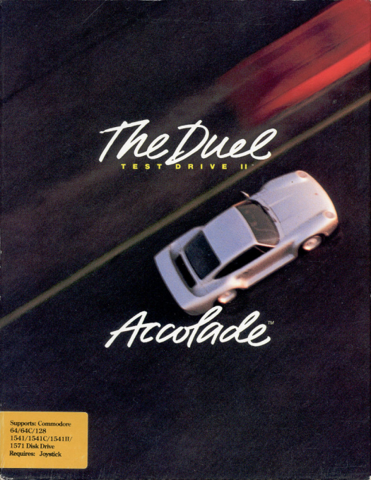 Duel - Test Drive 2, The box art