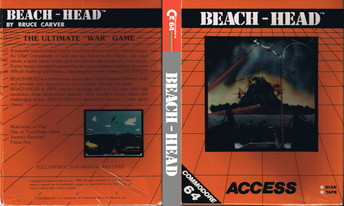 Beach-Head — box-texture (US)