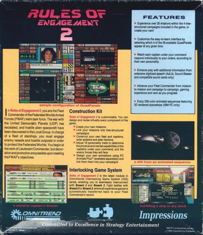 Rules Of Engagement 2 — box-2D-back (US)
