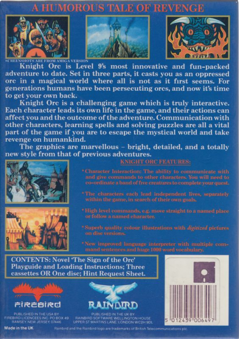 Knight Orc — box-2D-back (EU)