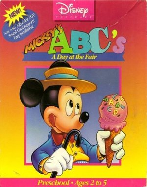 Mickey ABC - Une Journee a la Fete box art
