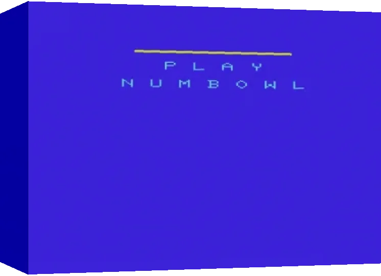 Numbowl — box-3D (WOR)