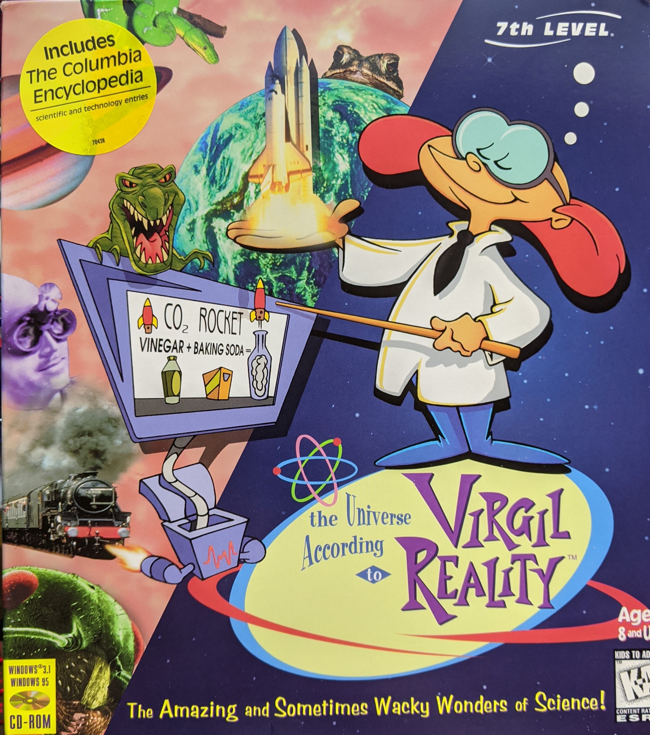 The Universe According to Virgil Reality box art