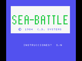 Sea Battle — sstitle (EU)