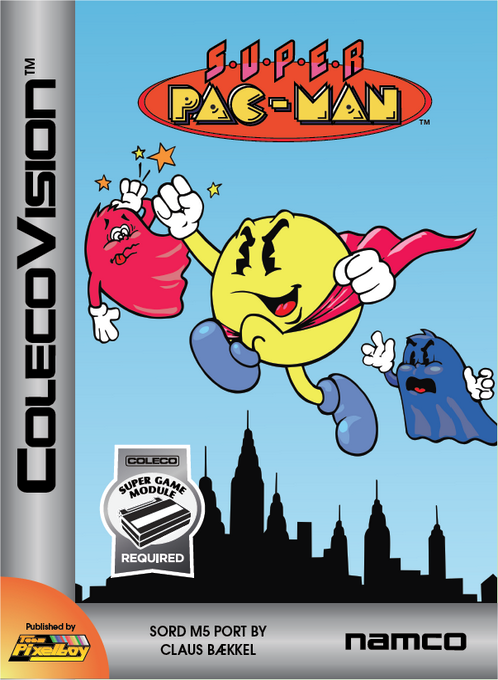 Super Pac-Man box art