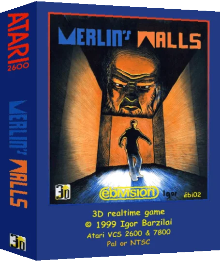 Merlin's Walls — box-3D (EU)