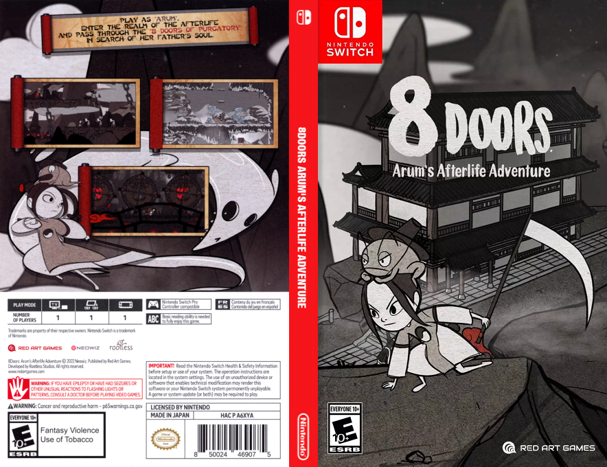 8Doors Arum's Afterlife Adventure — box-texture (US)