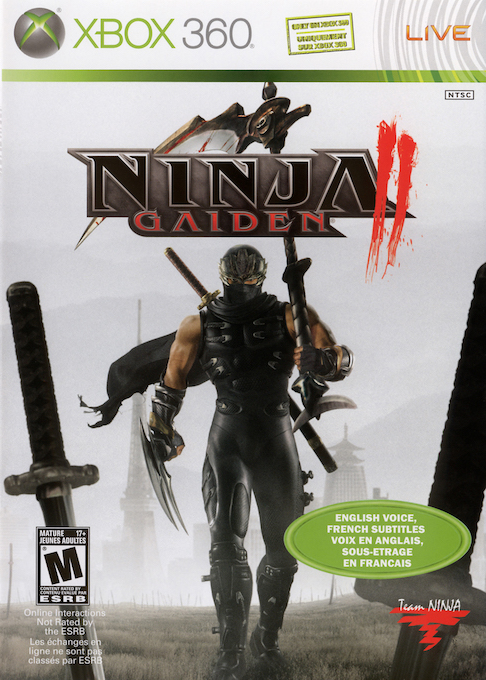 Ninja Gaiden II box art
