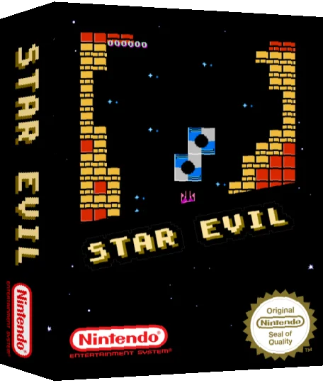 Star Evil — box-3D (SS)