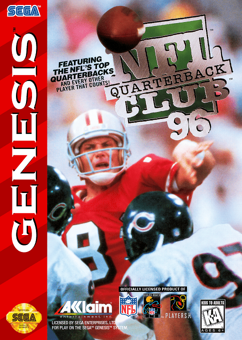 NFL Quarterback Club 96 box art