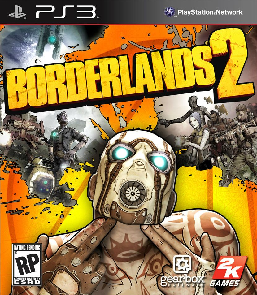 Borderlands 2 box art