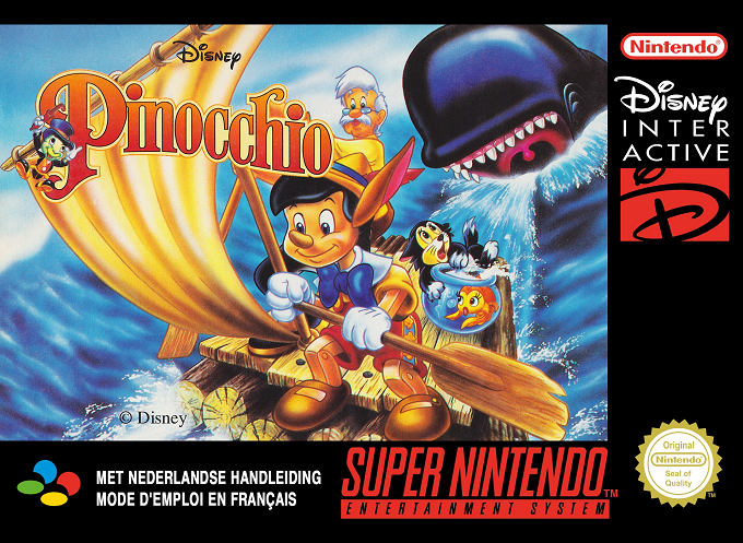Pinocchio — box-2D (EU)