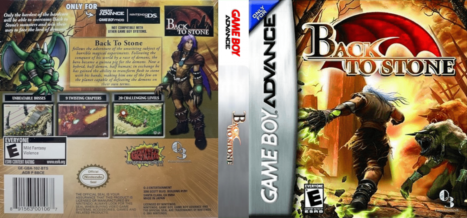 Back to Stone — box-texture (US)