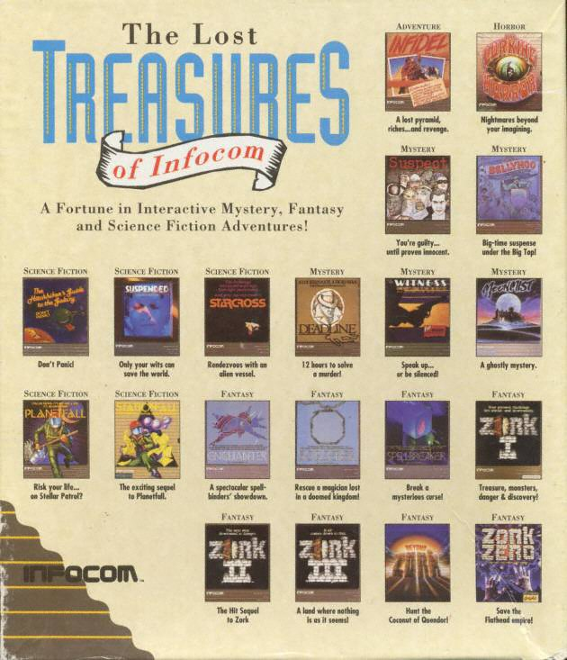 Lost Treasures of Infocom, The — box-2D-back (CUS)