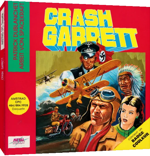 Crash Garrett — box-3D (FR)