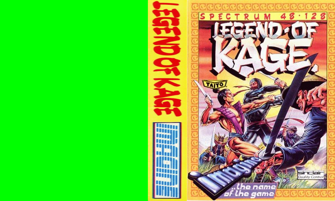 Legend Of Kage, The — box-texture (EU)