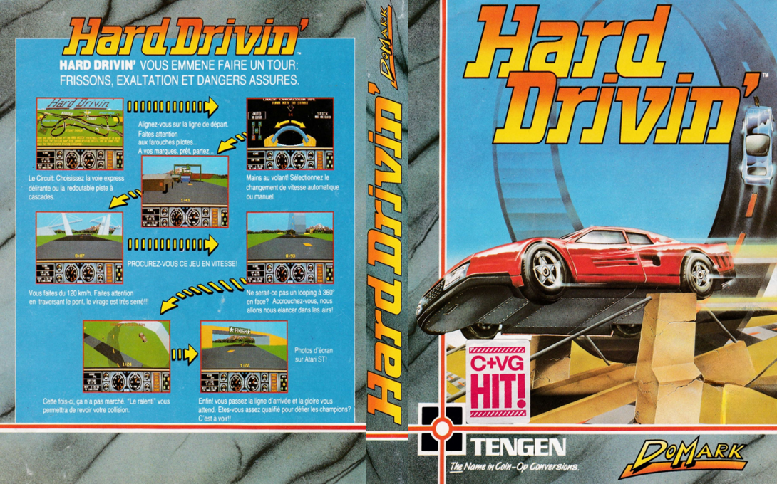 Hard Drivin' — box-texture (FR)